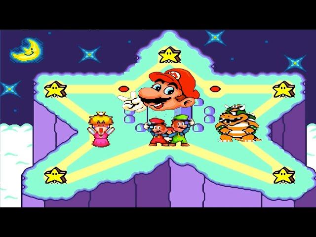 NEW Super Mario World HD (SMB1 Style) Star Road & Special World