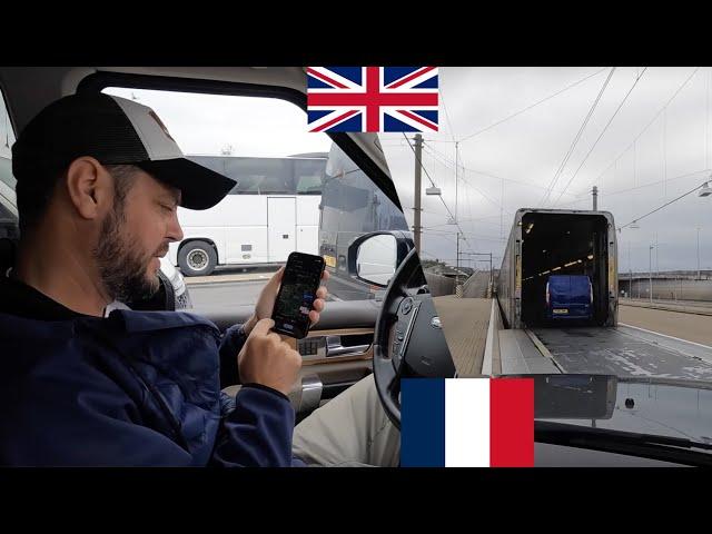 Am trecut din UK in Franta prin Eurotunnel cu masina! 50 de km pe sub Canalul Manecii