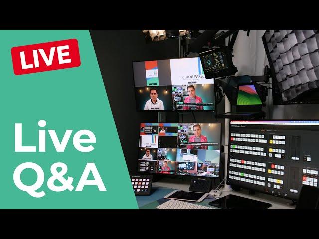  Live Q&A! Answering your questions about livestreaming gear! DJI Neo, OSEE GoStream, Micca Speck