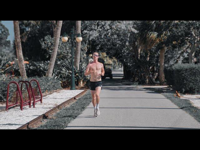 Olympian Cole Hocker's Workout || Boca Grande, FL