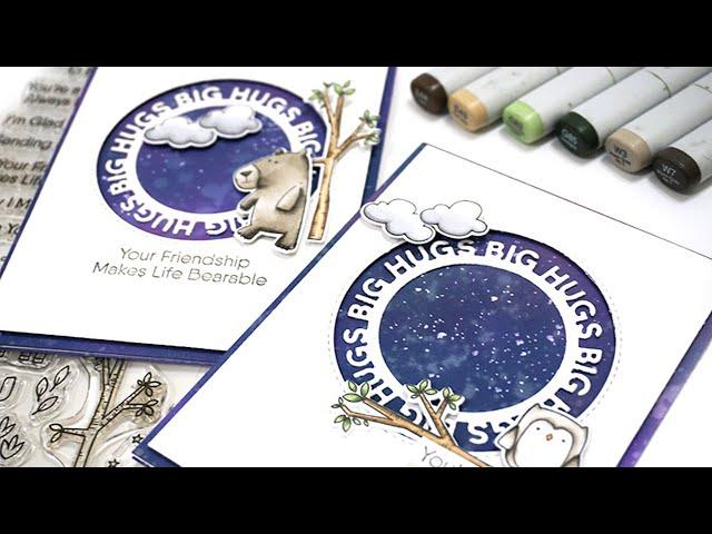 Copic Coloring & Galaxy Backgrounds with Mindy Baxter