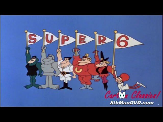 THE SUPER 6 CARTOON SERIES: Episode 01 (1966) (Remastered) (HD 1080p)