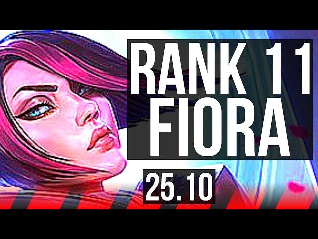 FIORA vs MORDEKAISER (TOP) | 67% winrate, Rank 11 Fiora | TR Grandmaster | 25.10