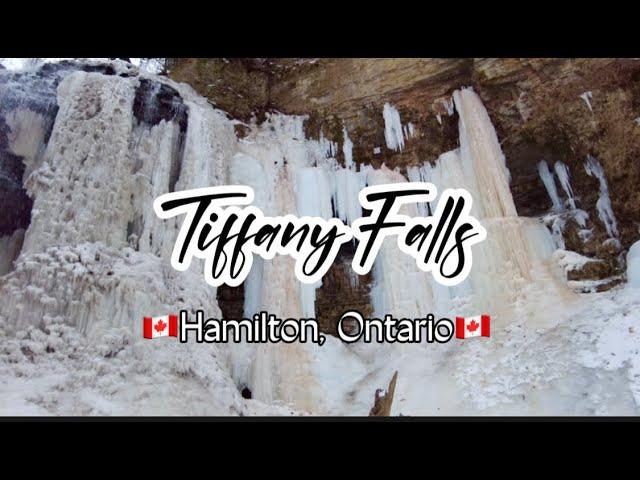  TIFFANY FALLS  [4K]  HAMILTON,ONTARIO CANADA #tiffany #frozen