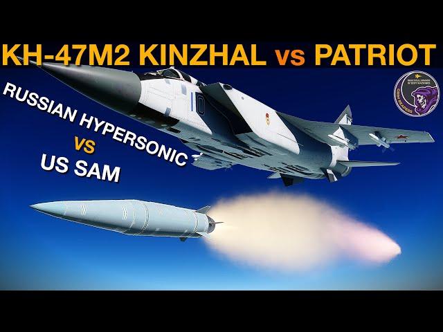 Can Patriot SAM Air Defence Stop Russia's KH-47M2 Kinzhal Hypersonic Missile? | DCS