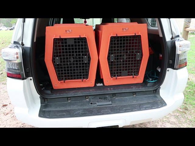 2021 4Runner Dog Kennel Set Up