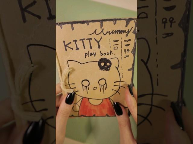 Kitty play book diy #quietbook #playbook #gamebook #paperplay #collazip