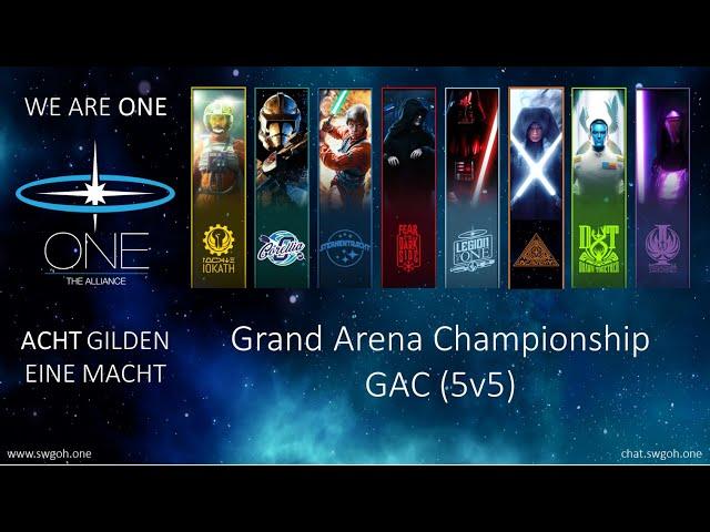 SWGOH  GAC 5v5    SK Team vs Dash Rendar-Team