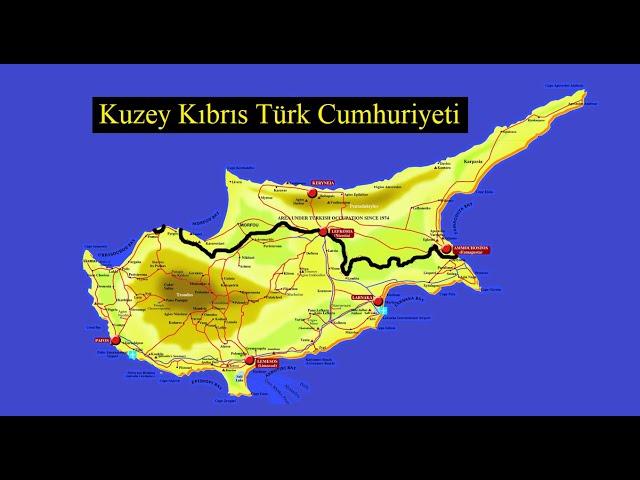 Kuzey Kıbrıs Türk Cumhuriyeti  (Northern Cyprus) Part 1