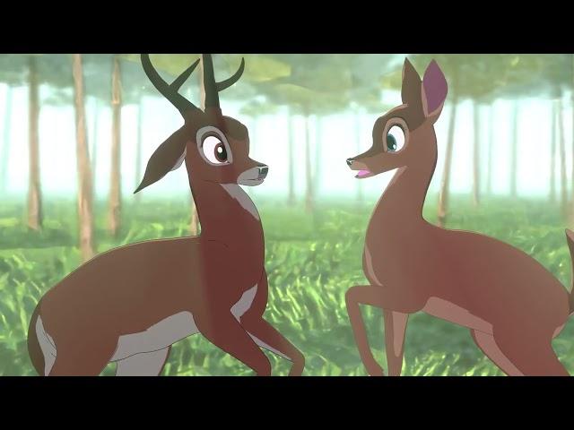 Bambi and Lion King 2.5D Animations