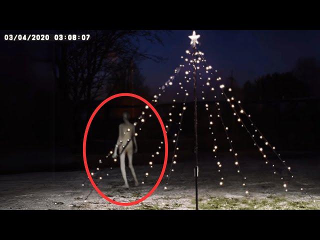 30 SCARIEST Christmas Encounters Caught On Camera | Scary Comp V96