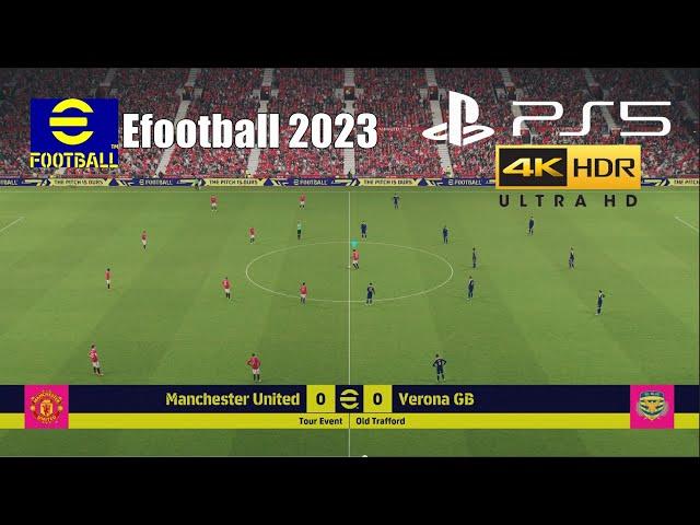 efootball 2023 PS5 Next Gen Gameplay 4K 60FPS