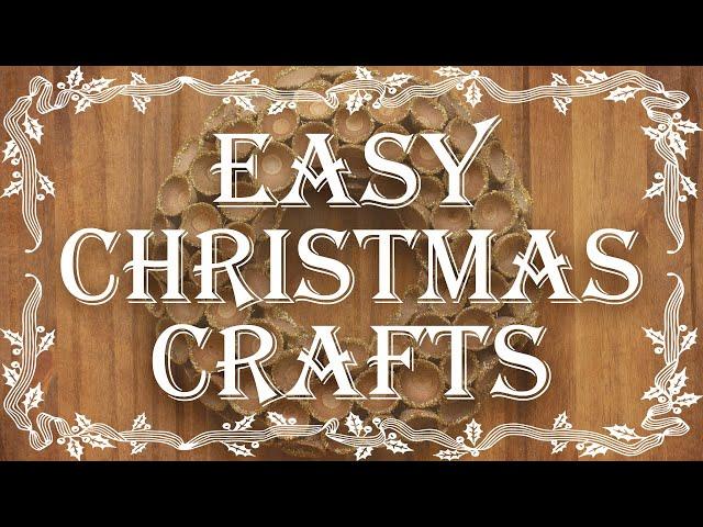 Easy Christmas Crafts | Budget Friendly Dollar Store DIYs | Christmas Palooza