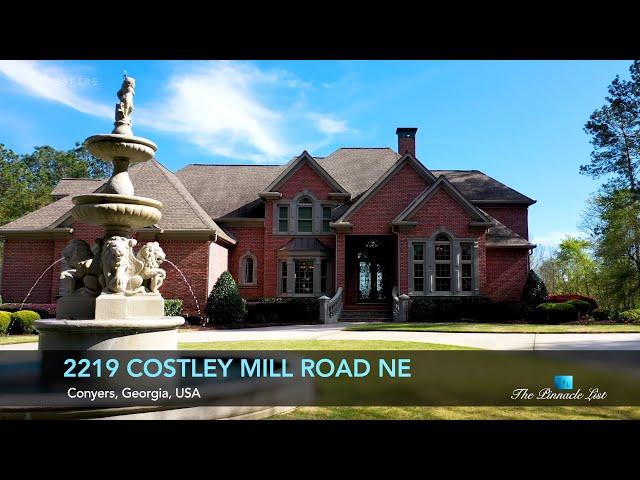 Equestrian Country Estate | 2219 Costley Mill Rd NE, Conyers, GA, USA  | Luxury Real Estate