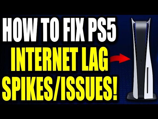 How to Fix Lag on PS5! PS5 Latency/Lag Spikes Easy Fix!