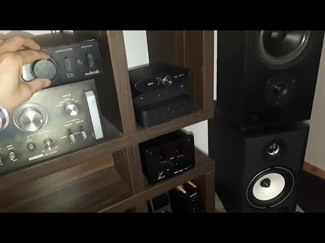 AUDIOLAB 8000A + AXIOM AUDIO SPEAKERS