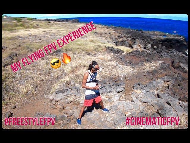 My flying FPV Drone expérience  974 Reunion island