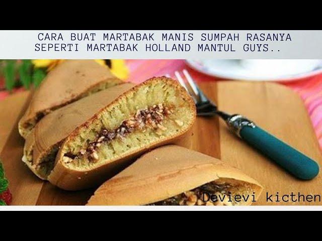 Cara buat martabak manis