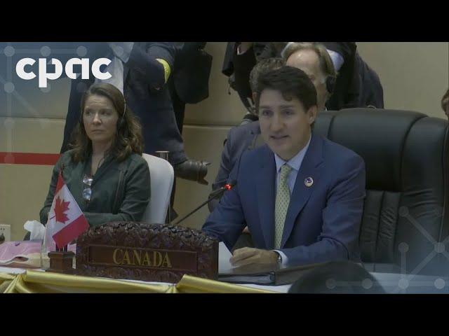 PM Trudeau speaks at ASEAN-Canada meeting – October 10, 2024