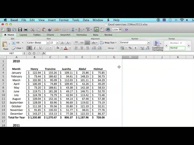 How to Save an Excel Spreadsheet to Look Like a Single Page : Using MS Excel