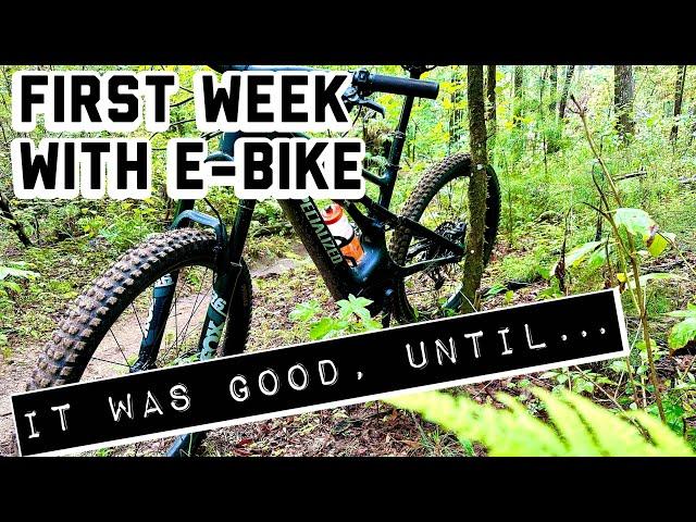 First Week Owning an E-Bike...It didn't start off well