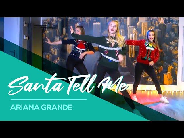 Santa Tell Me - Ariana Grande - Easy Kids Dance Choreography - Baile - Coreo