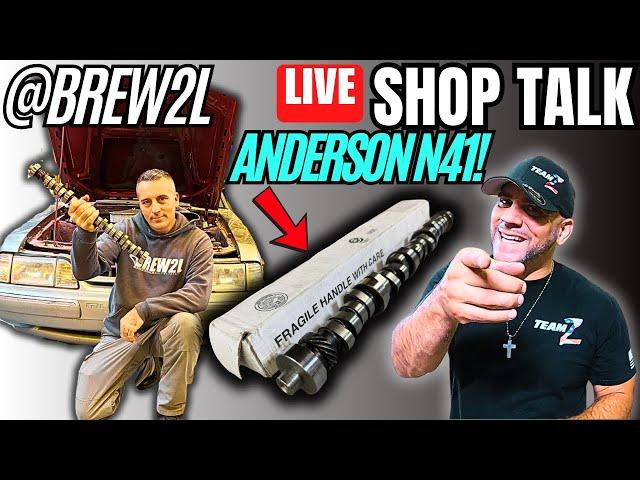 HERE COMES THE CHOP - We Talk CAMSHAFTS w/ Brew2L LIVE! @BREW2LFOXBODY