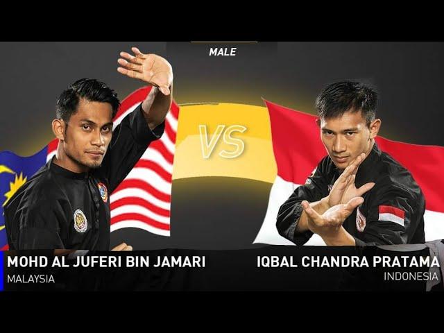 FINAL  KEJOHANAN PENCAK SILAT DUNIA | AL JUFFERI JAMARI VS IQBAL CHANDRA