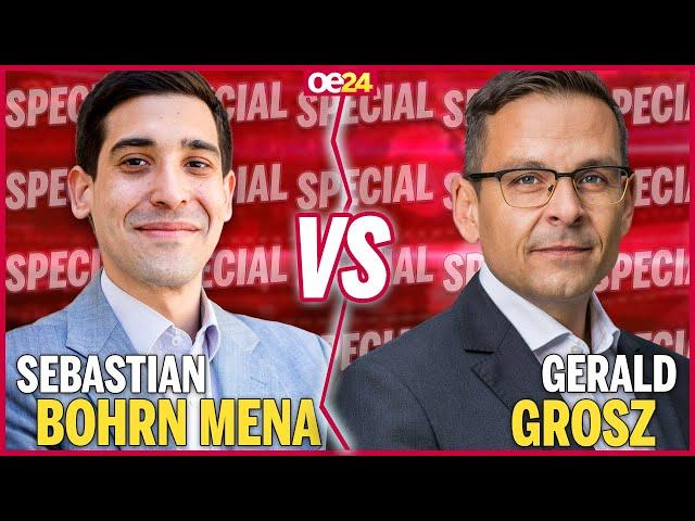 FELLNER! LIVE: Sebastian Bohrn Mena vs. Gerald Grosz (Analyse der Elefantenrunde auf oe24.TV)