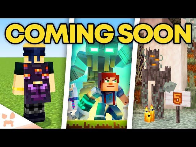 THE HUGE NEW MINECRAFT LEAKS... (new cape, story mode, creaking release date, + more)