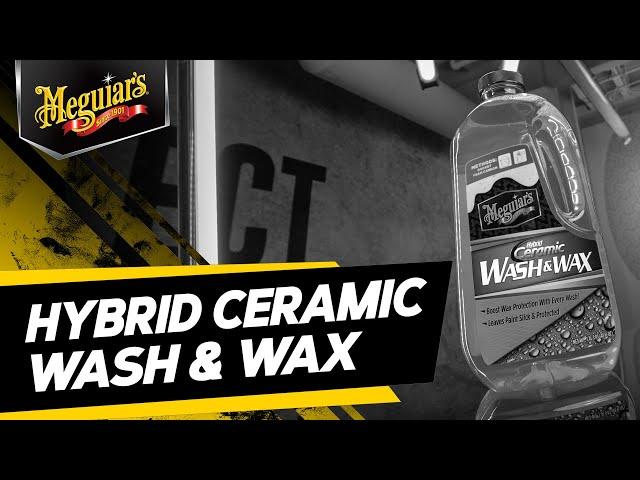 Meguiar's Hybrid Ceramic Wash & Wax - Premium Car Wash for Superior Car Cleaning