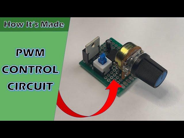 LED Dimmer Circuit (PWM Control) with 555 Timer