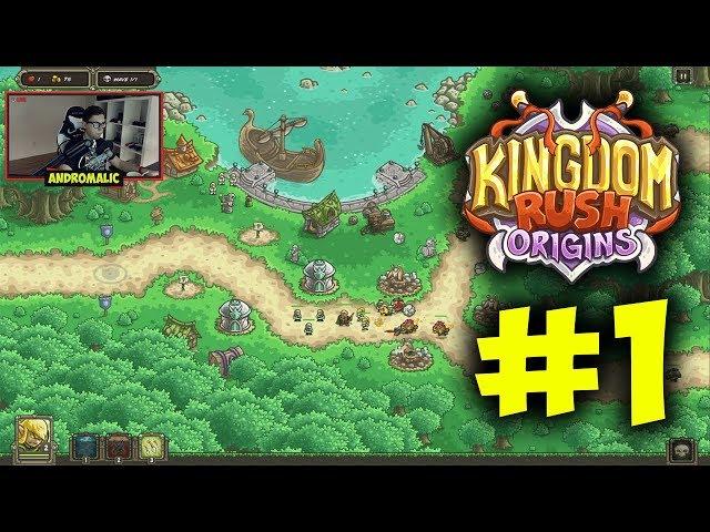 Прохождение Kingdom Rush Origins - Gray Ravens на Ветеране (PC, Steam) #1