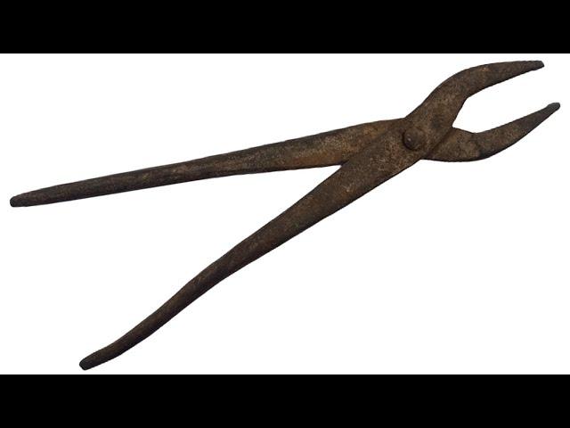 Restoration Old Rusty Blacksmith Tongs | Restoration Videos