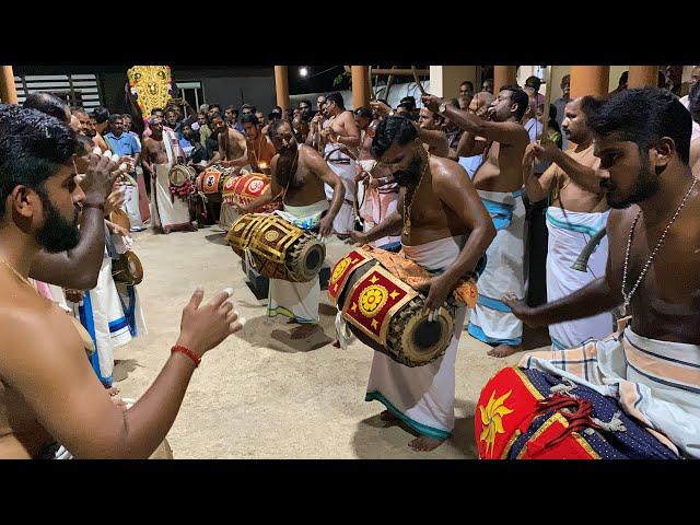 Karikkad Pattimuri 2022 - Panchavadyam - Pathikalam Madhalam Thalavattam - Sadanam Bharatharajan