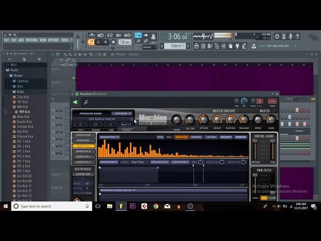 STOCK PLUGINS ONLY CHALLENGE! tutorial Making A Beat In {FL Studio 12}