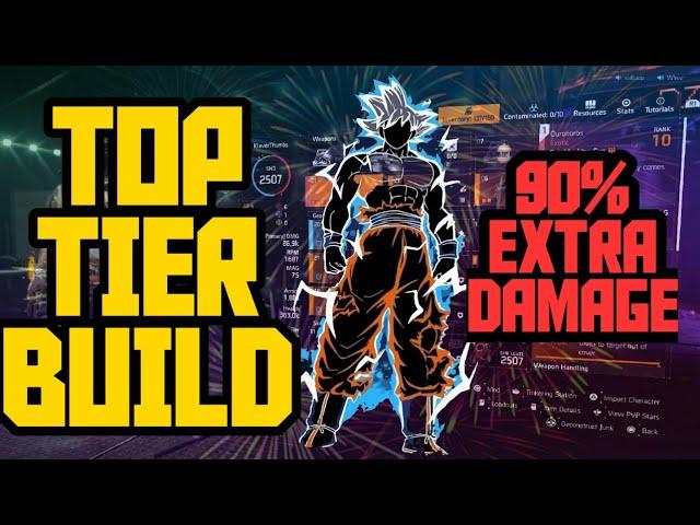 THE DIVISION 2  // NEW TOP TIER NINJABIKE BUILD DEALS INCREDIBLE DAMAGE // EXTRA 50% MAGAZINE SIZE!