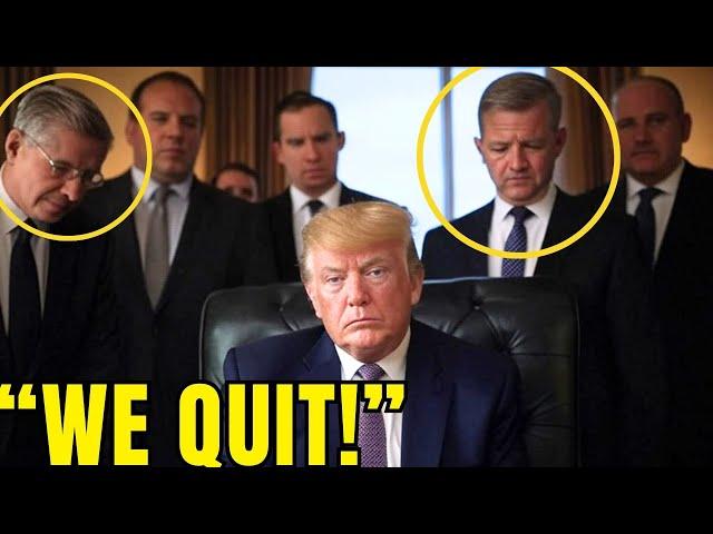 Trump Top Staff QUIT IMMEDIATELY After CABINET MEETING!