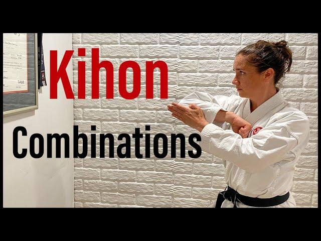 Karate workout: kihon combinations