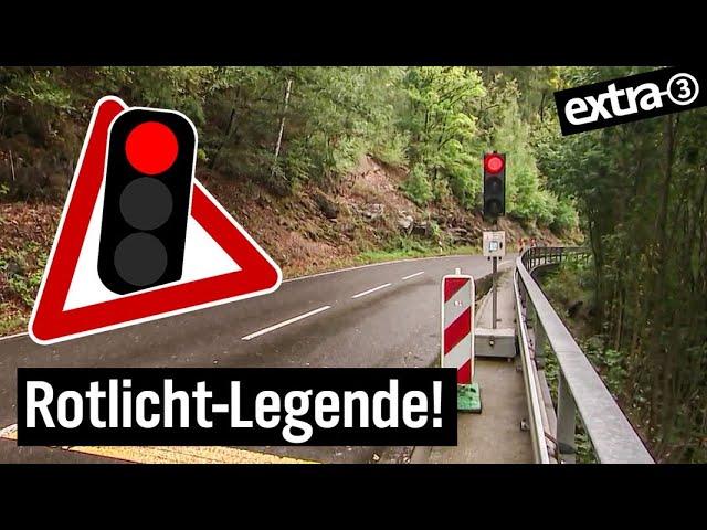 Realer Irrsinn: Ewige Baustellenampel im Erzgebirge | extra 3 | NDR