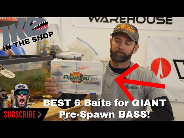 BEST 6 BAITS for GIANT PRESPAWN BASS!