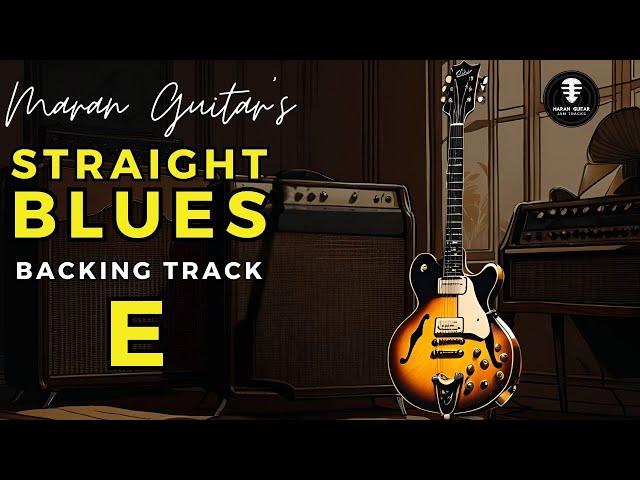 Get READY for the BEST STRAIGHT BLUES backing track in E!