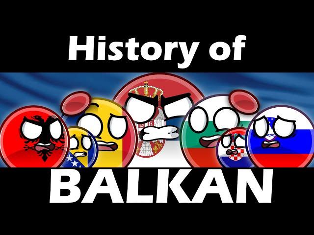 CountryBalls - History of the Balkans