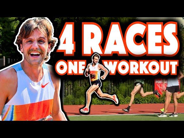 Craig Engels Turns FOUR Races Into ONE Big Workout