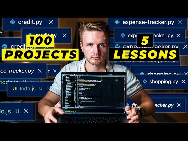 I Built 100 Coding Projects - Here are my Top 5 Lessons