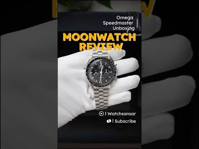 Omega Speedmaster Unboxing. Moonwatch Review #omega #speedmaster #shorts #moonwatch #trending