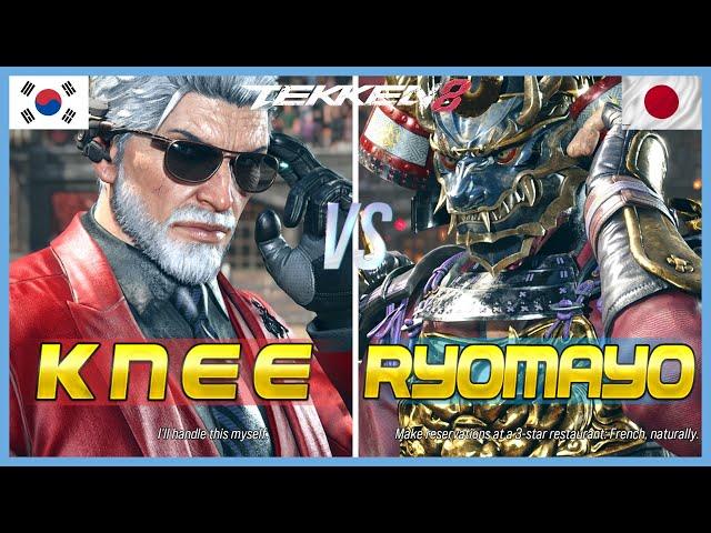 Tekken 8 ▰ KNEE (Victor) Vs RYOMAYO (Victor) ▰ Mirror Ranked Matches