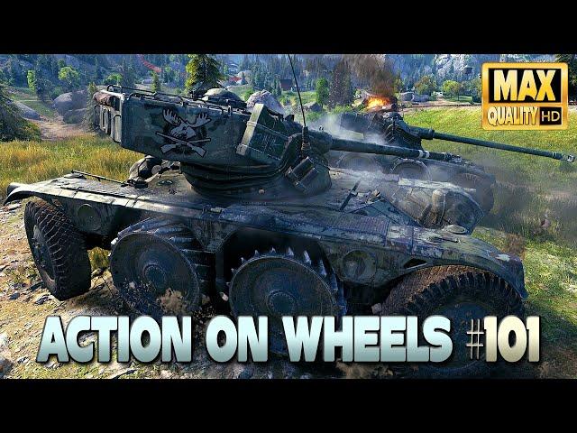 EBR 75 FL 10: ACTION ON WHEELS #101 - World of Tanks