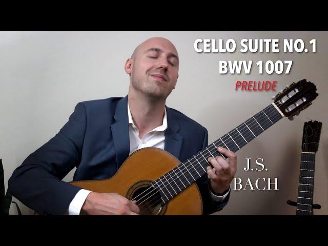 Bach - Cello Suite No. 1: Prelude, BWV 1007 | Classical Guitar | Jonathan Richter