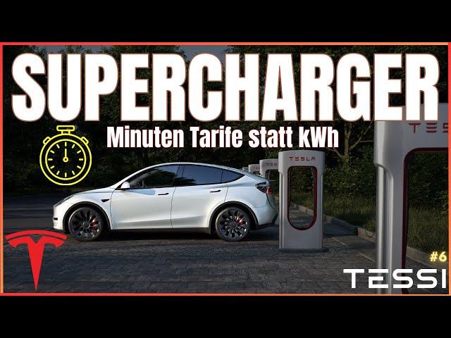 TESLA Supercharger Minuten Tarife statt kWh - Test oder Strategiewechsel?